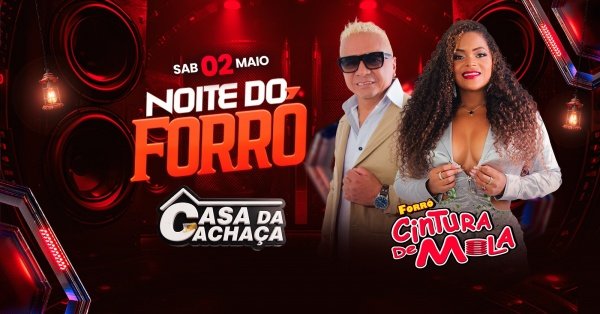 Imagem do evento Cintura de mola - Casa da Cachaça