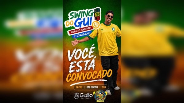 Imagem do evento SWING DO GUI ( Copa do Pagodão ) e Convidados