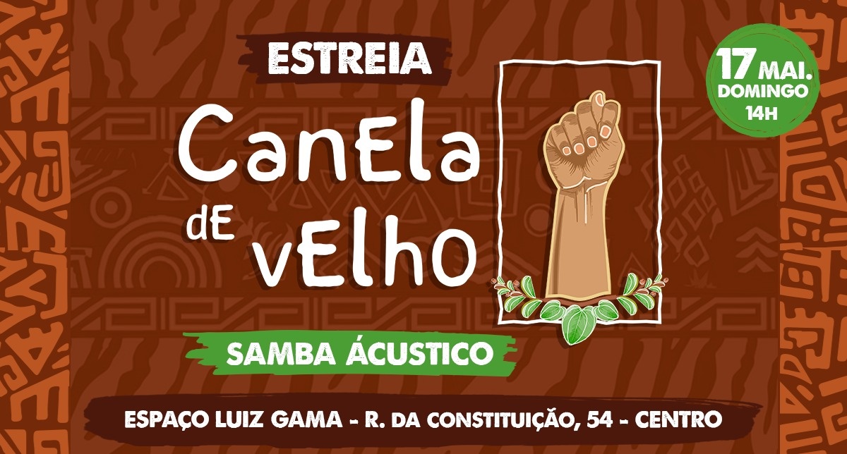 ESTREIA CANELA DE VELHO NO LUIZ GAMA