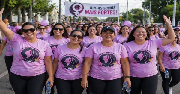 Imagem do evento Caminhada de mulheres "Juntas somos mais fortes"