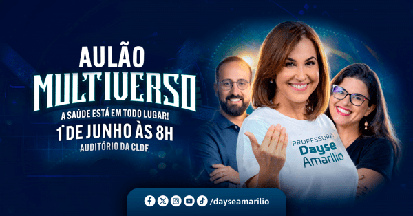 Imagem do evento AULÃO  - ENFERMAGEM MULTIVERSO