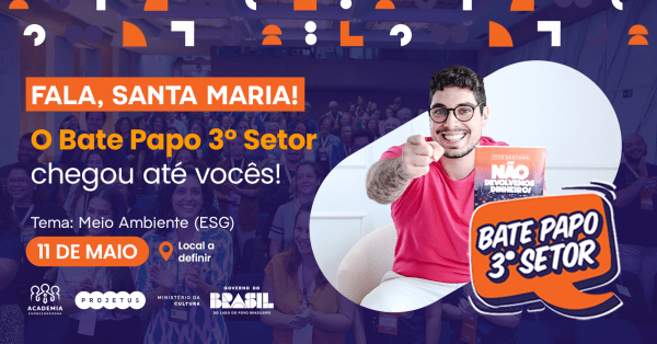 Imagem do evento Bate Papo 3º Setor | Santa Maria - 02/09