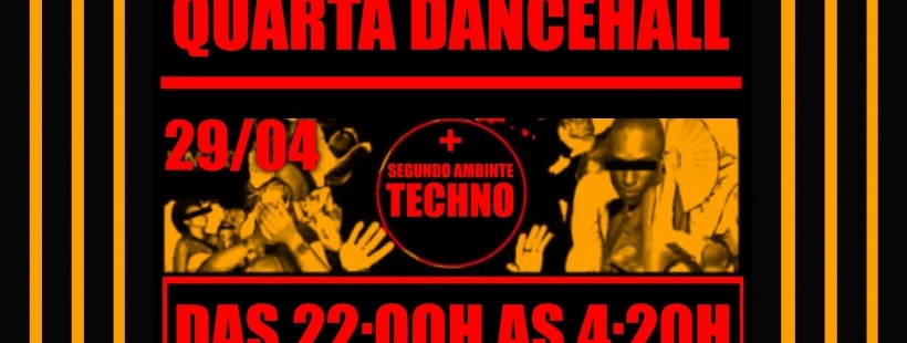 CCPC QUARTA 29 de ABRIL - NOVIDADE Dancehall Reggae FUNKHALL +