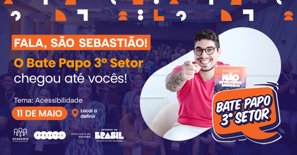 Imagem do evento Bate Papo 3º Setor | São Sebastião - 09/09