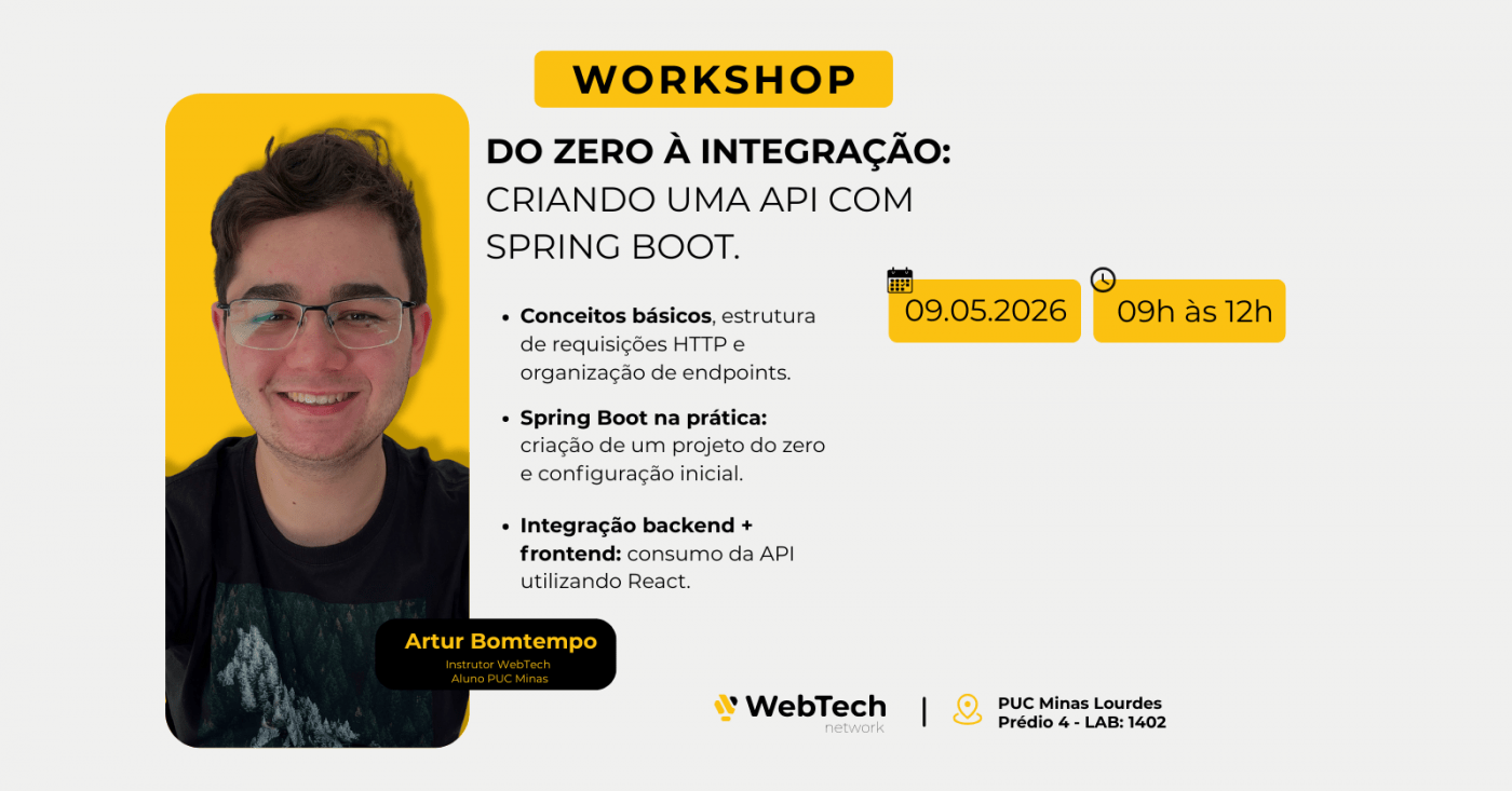 Workshop WebTech - Do Zero à Integração: Criando uma API com Spring ...