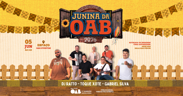 Imagem do evento Junina da OAB 2026