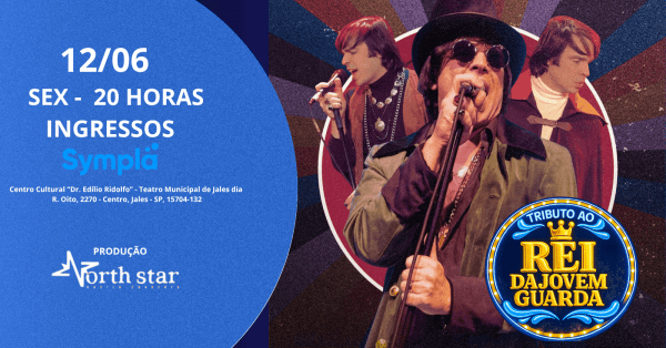 Imagem do evento O Rei da Jovem Guarda