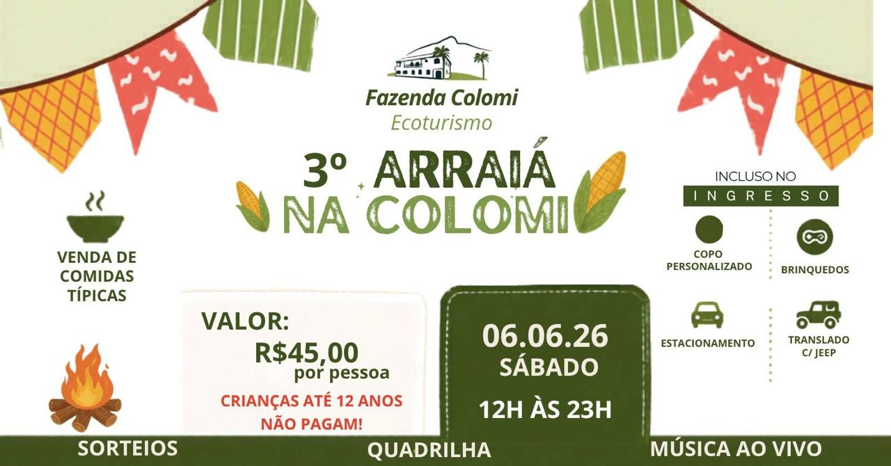 3° ARRAIÁ NA COLOMI - Guapimirim, RJ