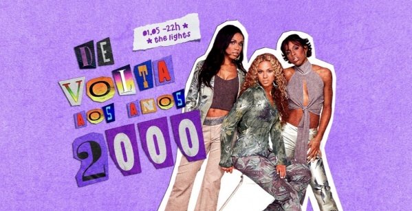 Imagem do evento DE VOLTA AOS ANOS 2000