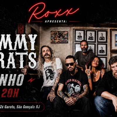 27/06 JIMMY & RATS EM SÃO GONÇALO! Misturando Country, Folk e Punk
