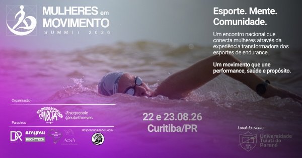 Imagem do evento I Summit Brasil - Esporte Conecta - Mulheres em Movimento - A Onda