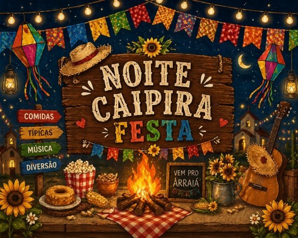 Imagem do evento Noite caipira