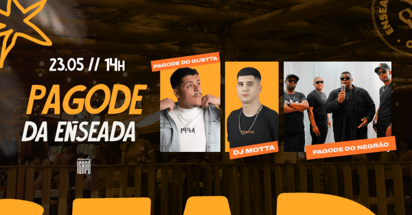 Imagem do evento PAGODE DO NEGRÃO + PAGODE DO GUSTTA
