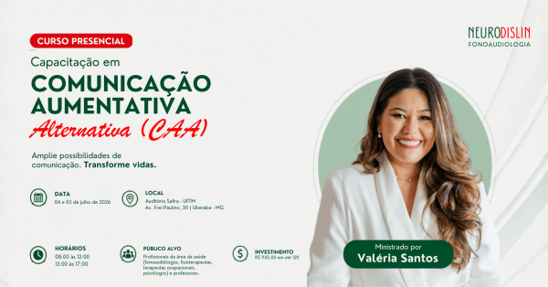 Imagem do evento Capacitação em Comunicação Aumentativa Alternativa (CAA)