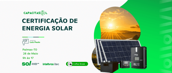 Imagem do evento Certificação de Energia Solar - Palmas