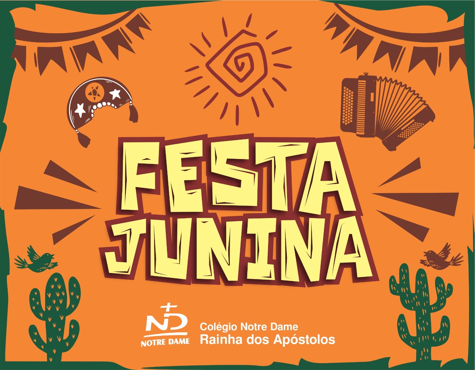 Festa Junina do Colégio Notre Dame Rainha dos Apóstolos 2026 - São Paulo, SP