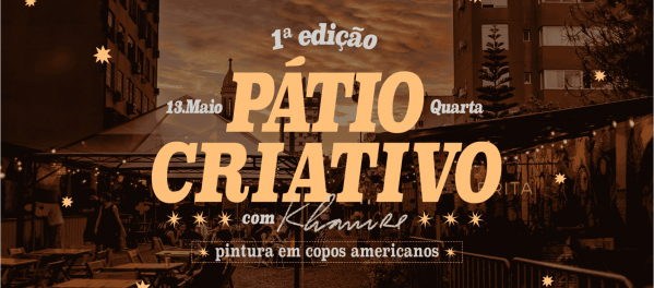 Imagem do evento 13.05 | Pátio Criativo | Pintura em copos no Brita em Porto Alegre