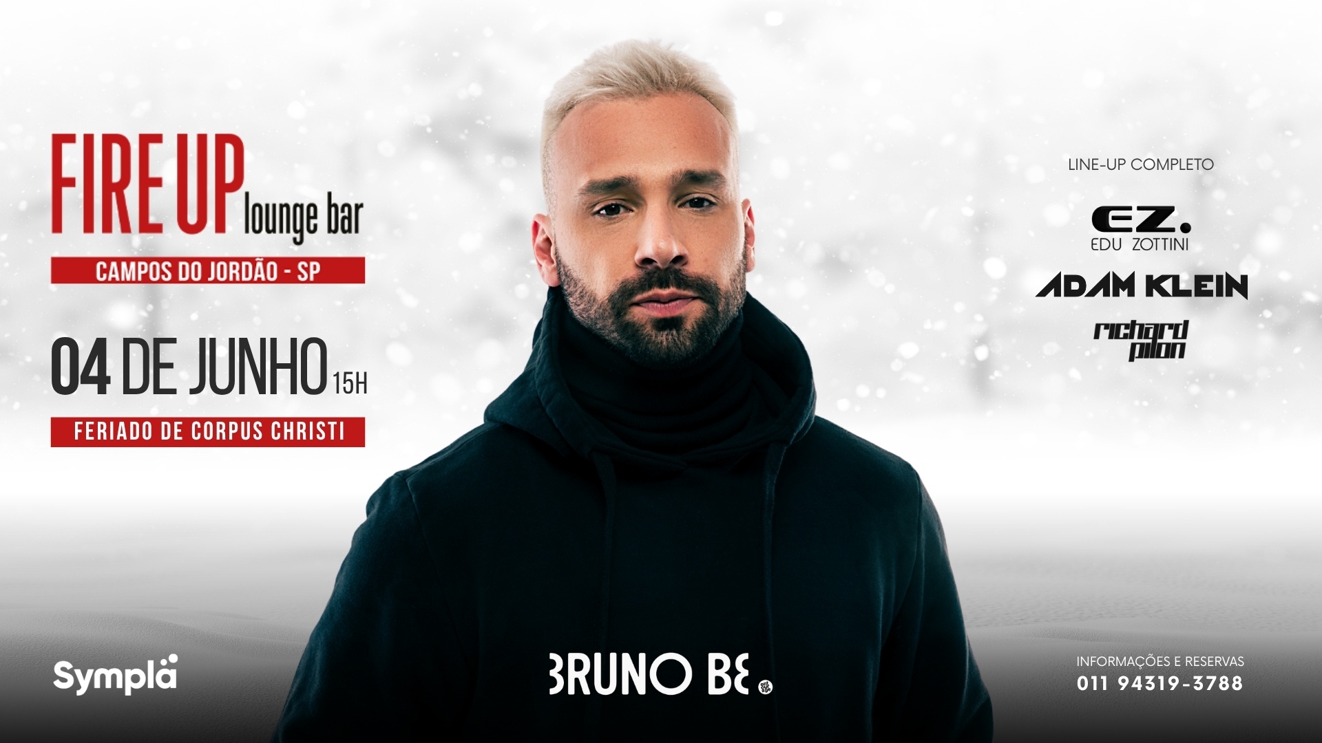 FireUp Lounge Bar | 04.06 | Bruno Be - Campos do Jordão, SP