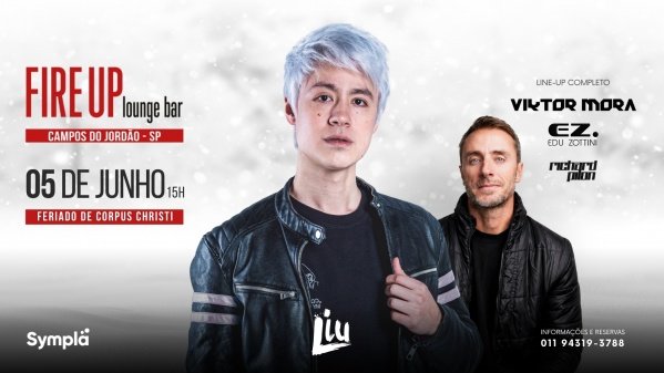 Imagem do evento FireUp Lounge Bar | 05.06 | LIU