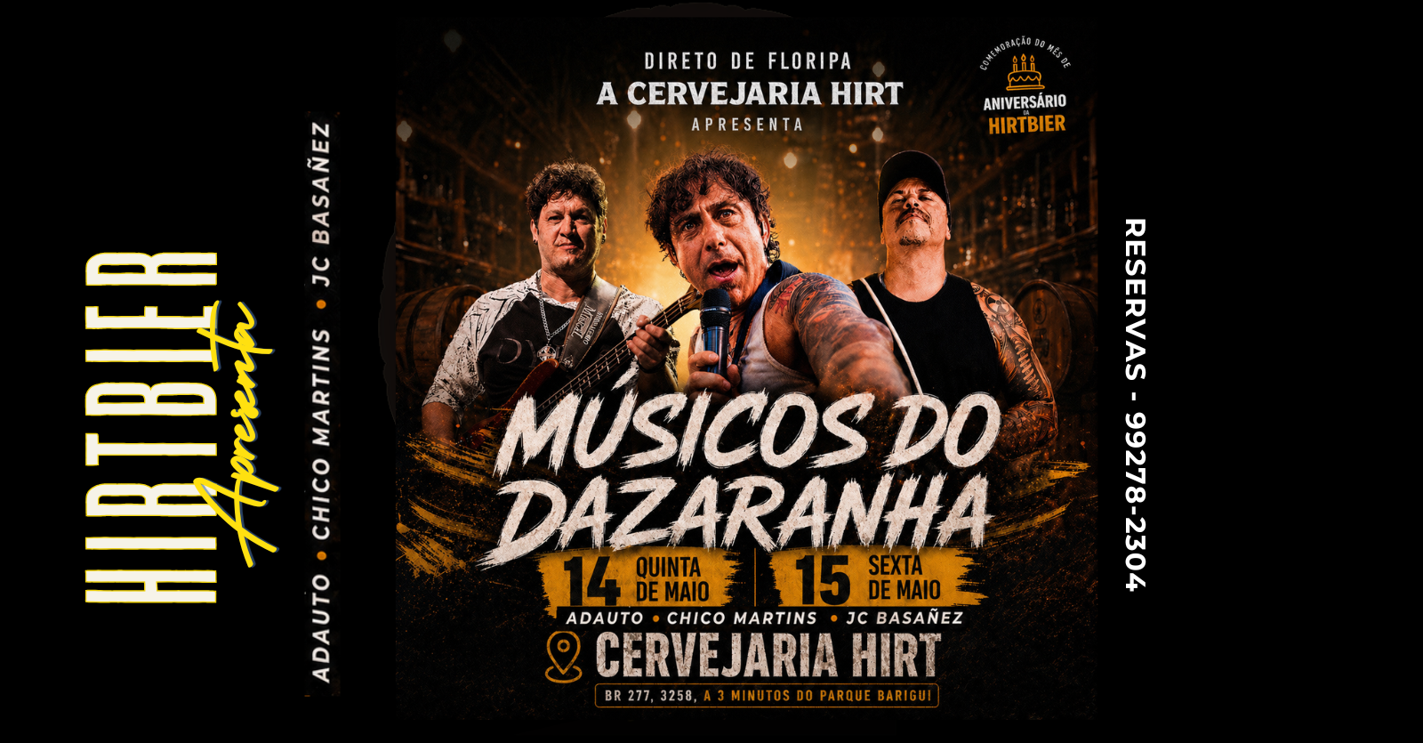 MÚSICOS DO DAZARANHA NA CERVEJARIA HIRT