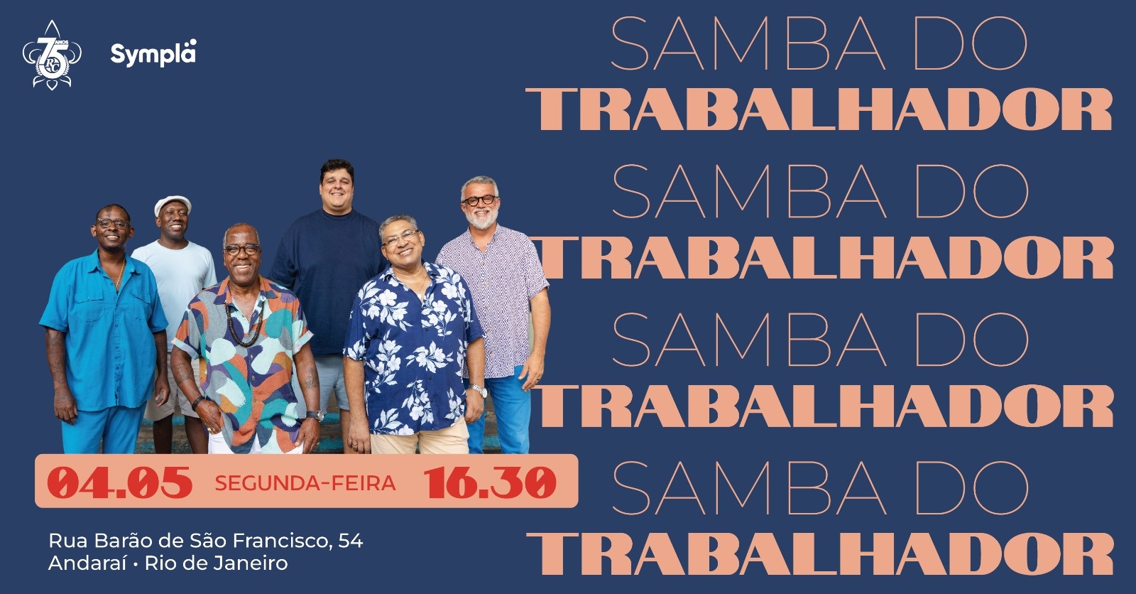Samba do Trabalhador 04 de maio!