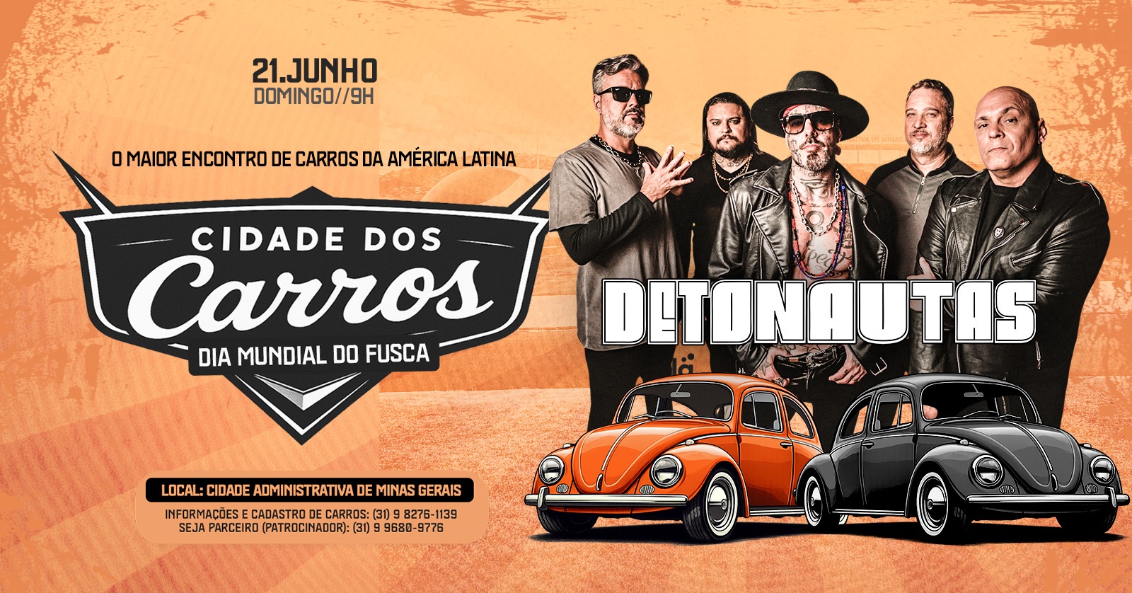 Cidade dos carros DMF - Detonautas - Belo Horizonte, MG