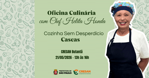 Imagem do evento Oficina Culinária: Cozinha sem Desperdício