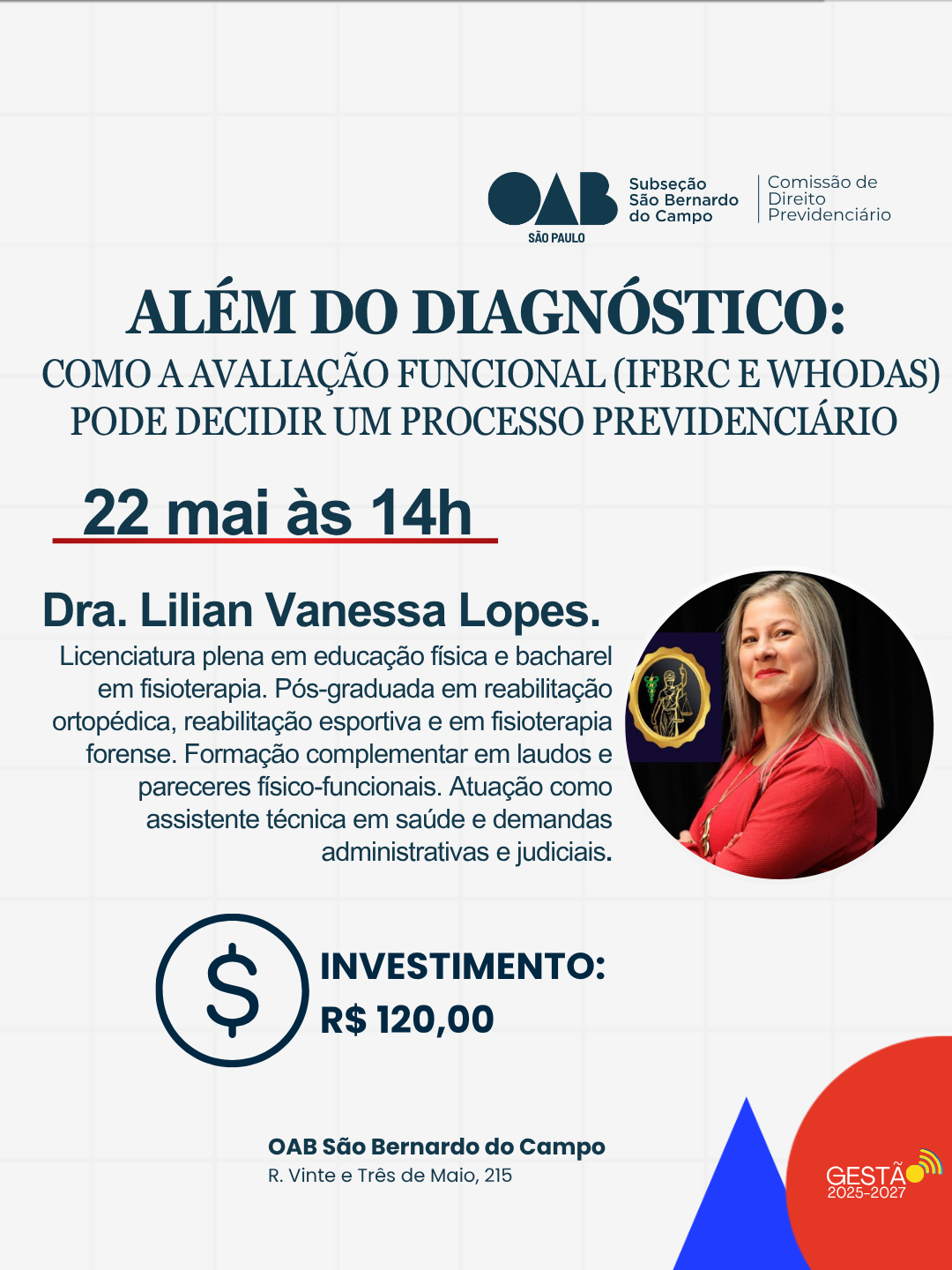 Imagem 1 da descrição do evento