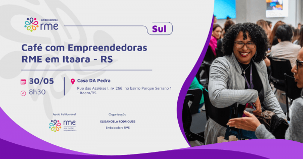 Imagem do evento Café com Empreendedoras RME de Itaara - RS