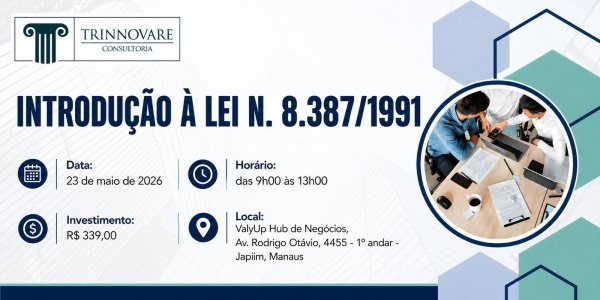 Imagem do evento Introdução à Lei n. 8.387/1991
