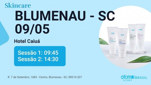 Imagem do evento Skincare com produtos Coreanos - Blumenau / SC