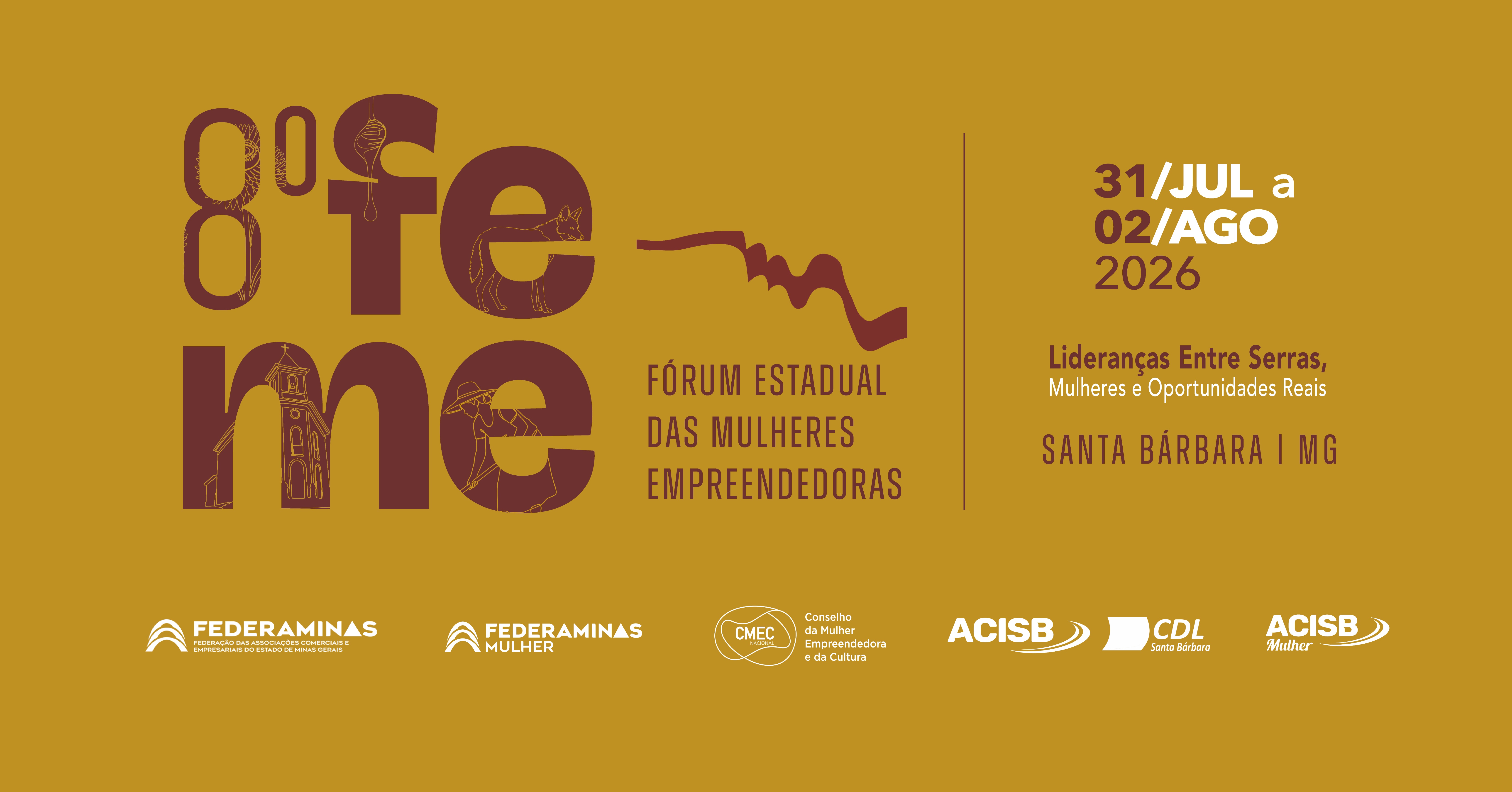 8º Fórum Estadual da Mulher Empreendedora - FEME 2026