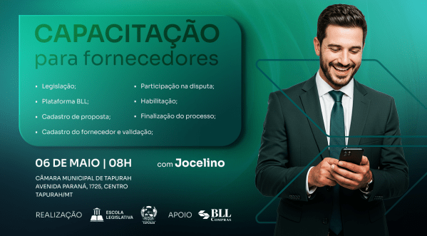 Imagem do evento Capacitação - Câmara Municipal de Tapurah