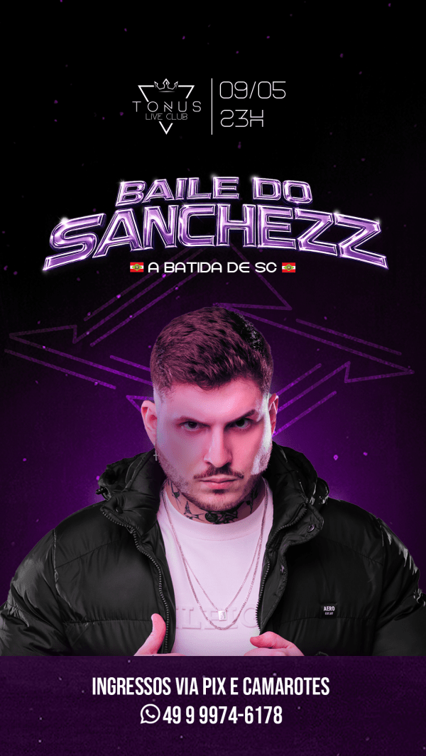Imagem do evento BAILE DO SANCHEZZ