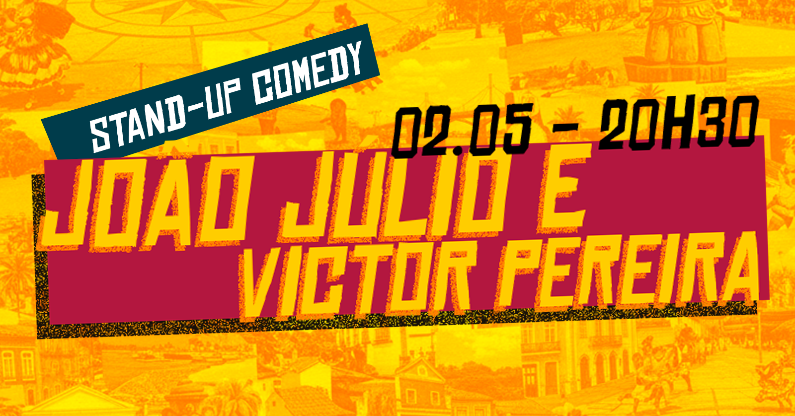 RISADAGEM com JOÃO JÚLIO  e VICTOR PEREIRA (stand-up comedy)