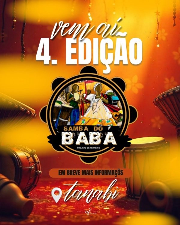 Imagem do evento Samba do Babá: 4º Edição