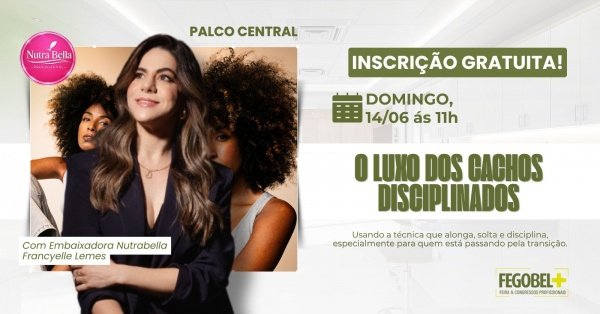 Imagem do evento O LUXO DOS CACHOS DISCIPLINADOS
