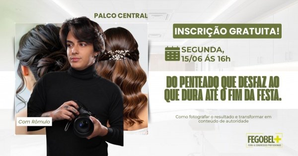 Imagem do evento Do penteado que desfaz ao que dura até o fim da festa.