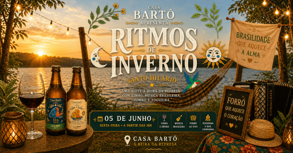 Imagem do evento Ritmos de Inverno - Casa Bartô - Junho 2026