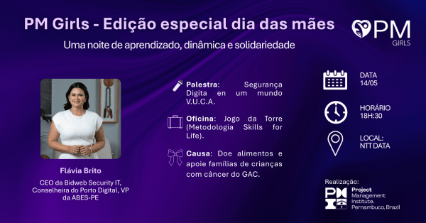 Imagem do evento PM Girls - Edição especial dia das mães
