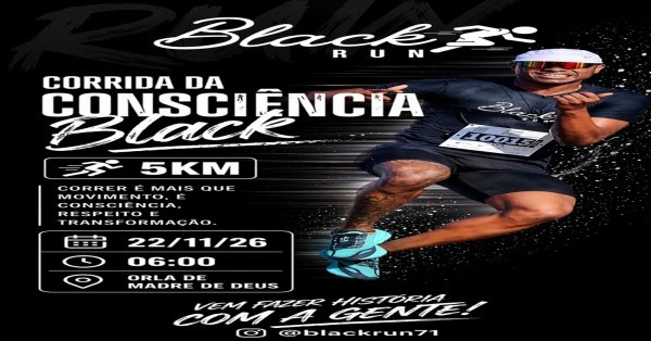 Imagem do evento Corrida Consciência Black