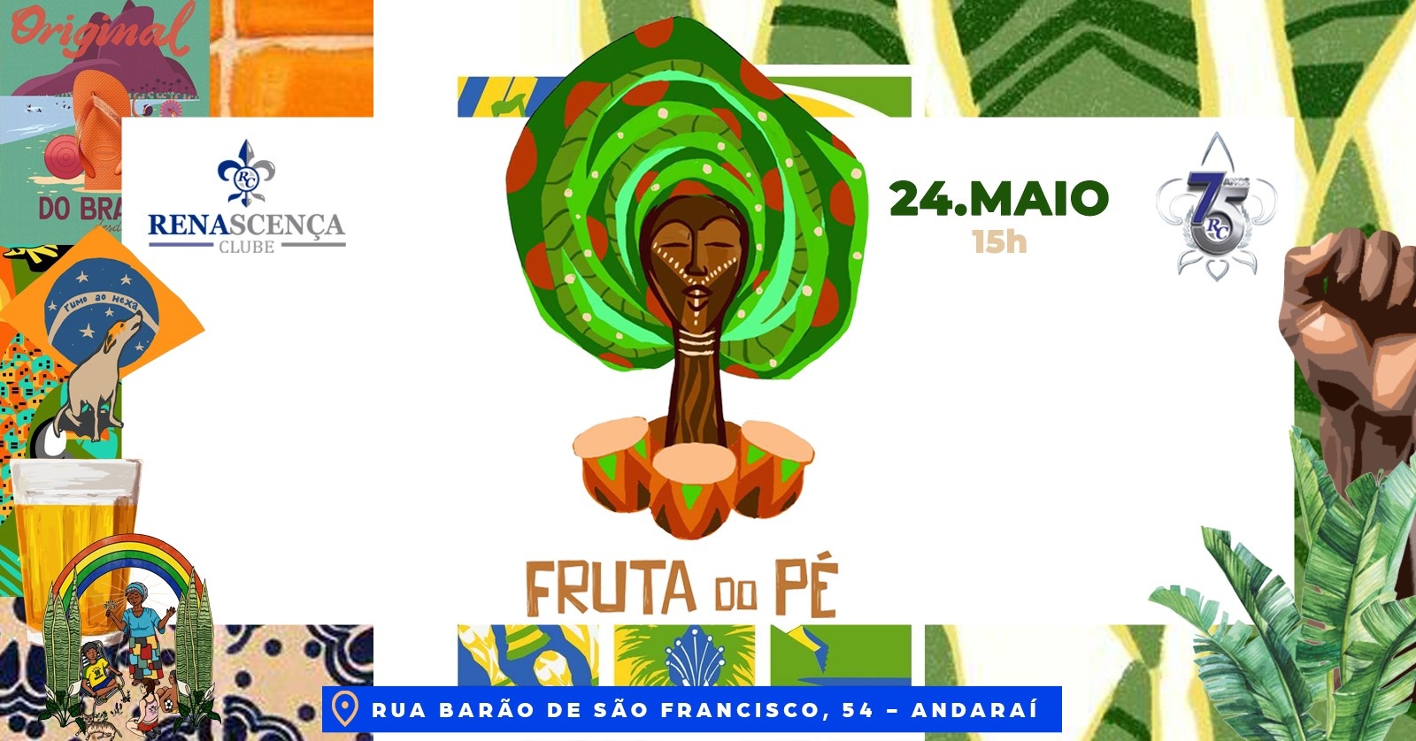 Fruta do Pé no Renascença Clube