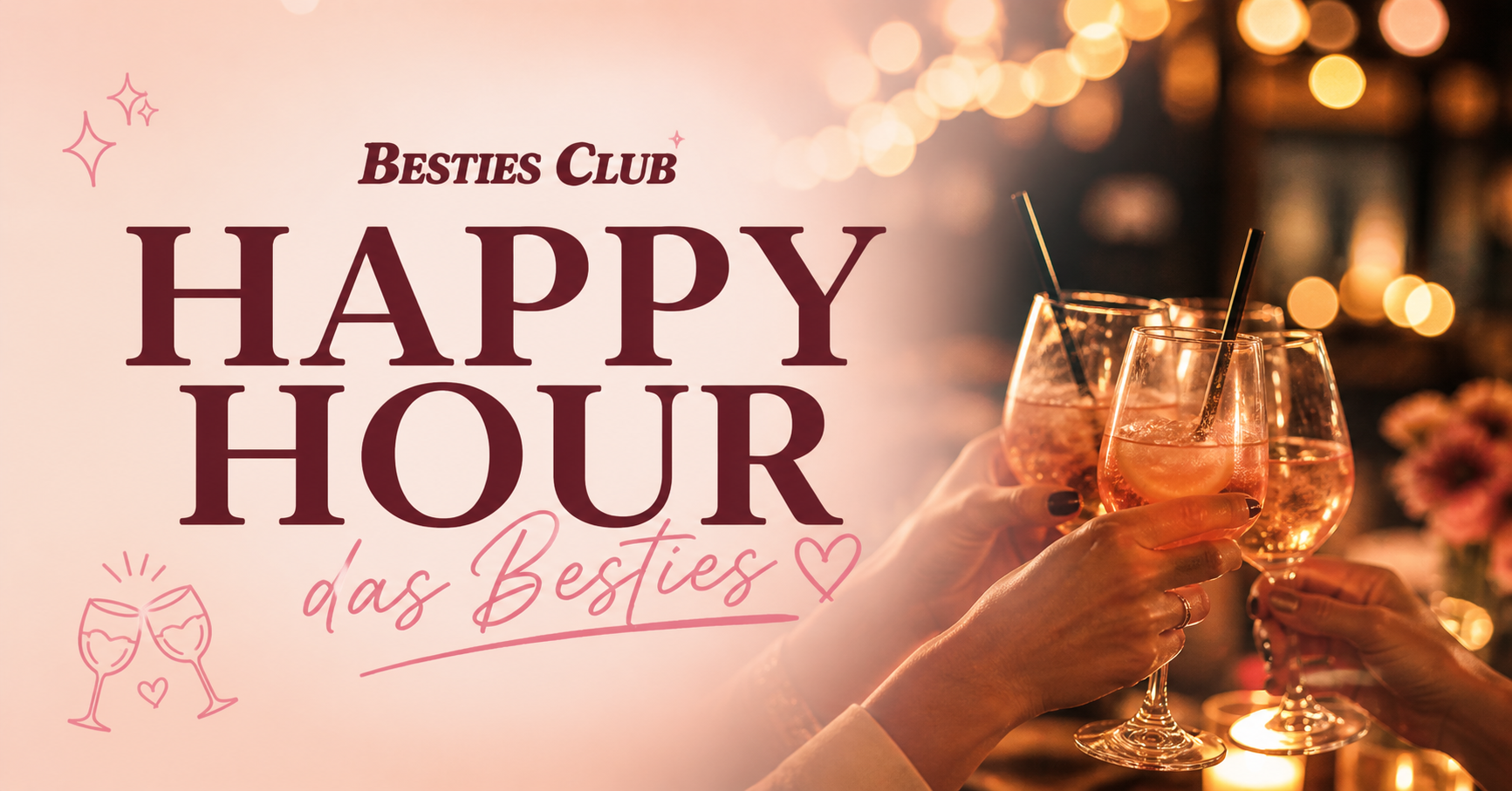 EXCLUSIVO] Happy Hour das Besties em Porto Alegre - Sympla