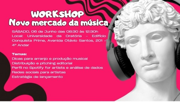 Imagem do evento WORKSHOP "Novo mercado da música"