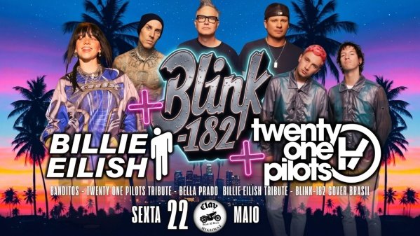BILLIE EILISH + BLINK-182 + TWENTY ONE PILOTS + set list surpresa