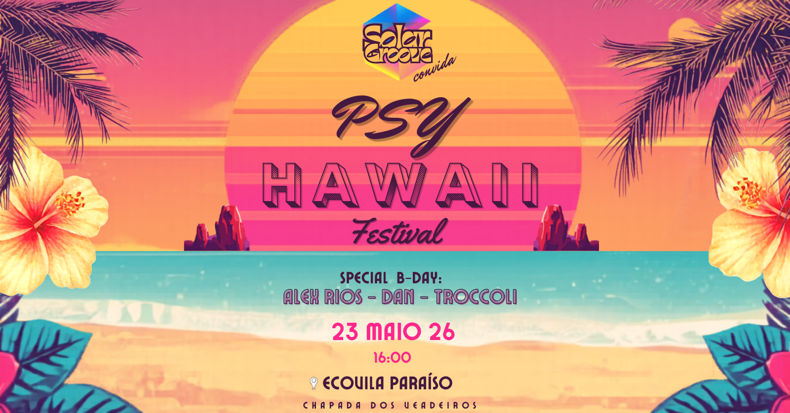 Capa do evento: Solar Groove - Psy Hawaii Festival