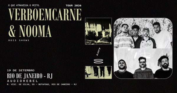 verboemcarne + Nooma no Rio de Janeiro