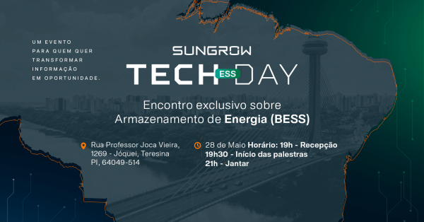 Imagem do evento Sungrow ESS Tech Day - Piauí