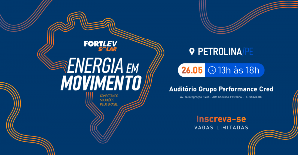 Imagem do evento Energia em Movimento - Petrolina/PE