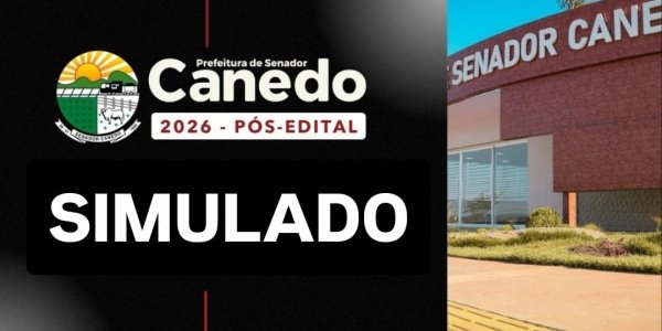 Imagem do evento SIMULADO - PREFEITURA DE SENADOR CANEDO 2026
